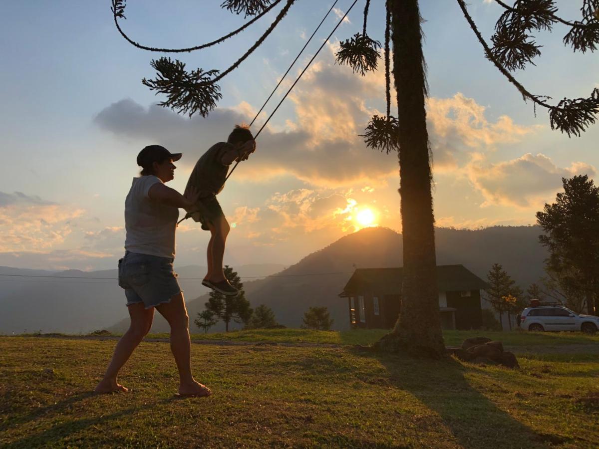 Pousada Colina Dos Ventos - Cabana Alpha Urubici Esterno foto