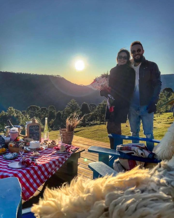Pousada Colina Dos Ventos - Cabana Alpha Urubici Esterno foto